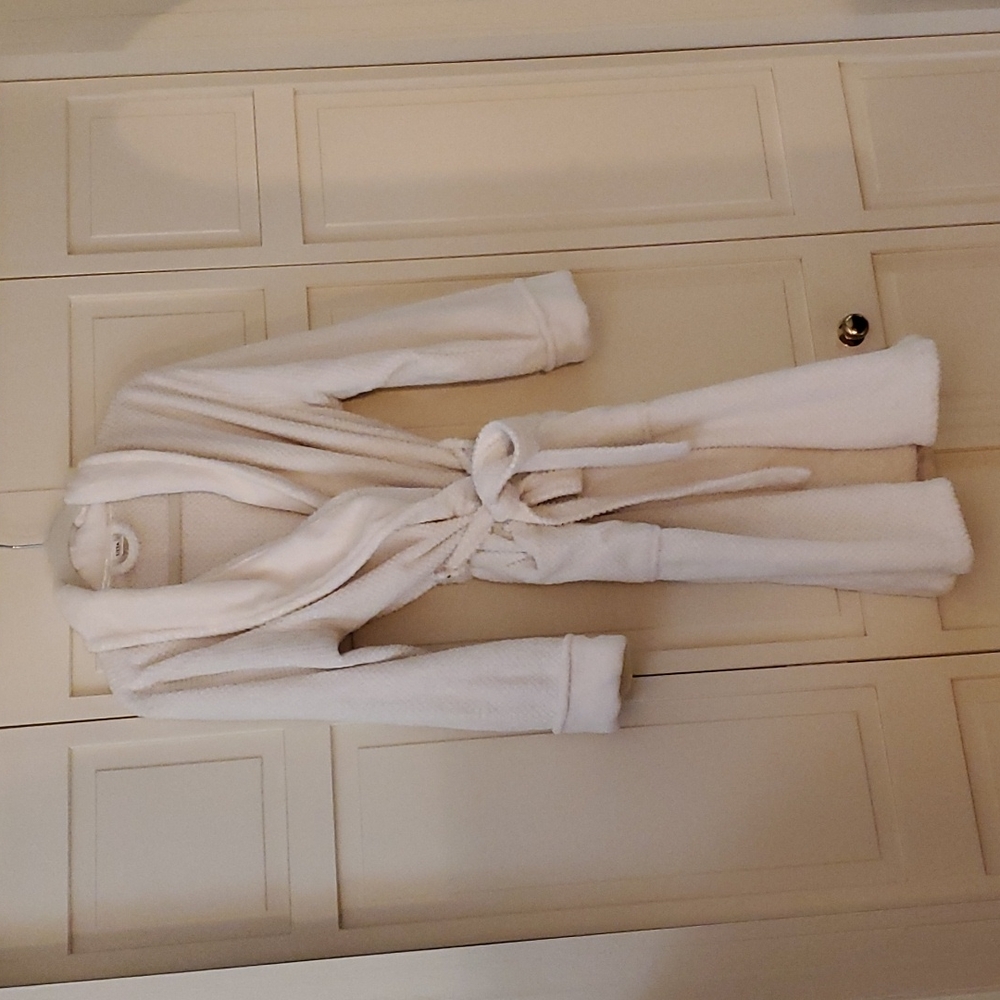 Ladies fleece robe